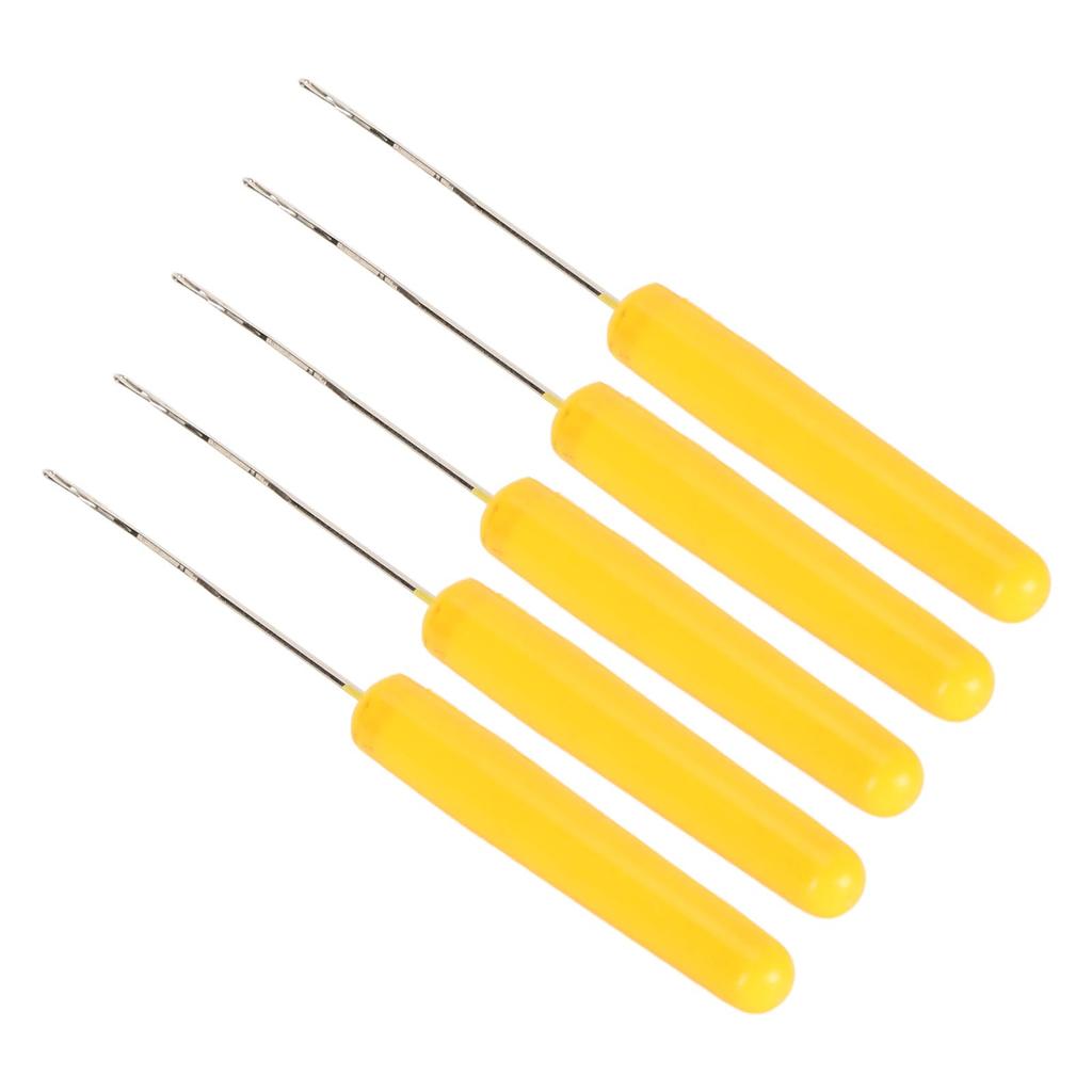 22pcs Latch Hook Crochet Needle Nonslip Handle Latch Hook Tool Hair Hook Needle Knitting Tool for