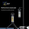 New Multi-functional LED Camping Lantern with Stepless Dimming, Hook, Atmosphere Light, and Flashlight