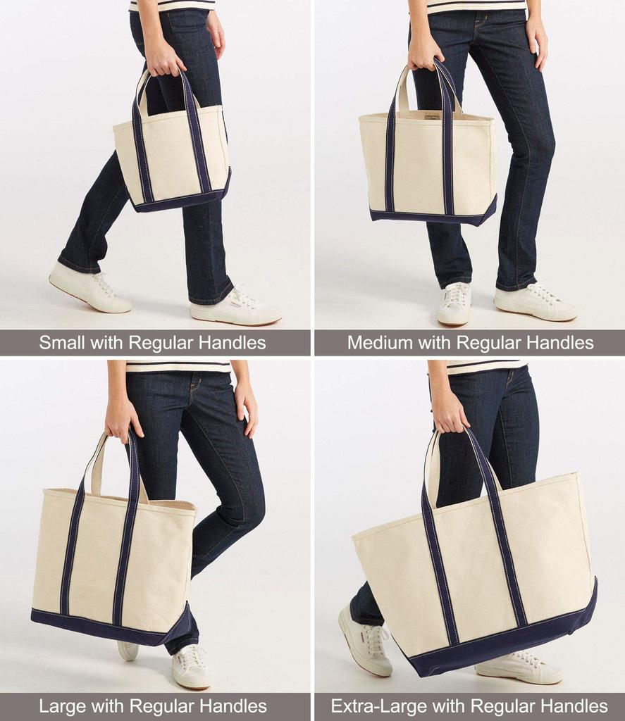 LL Bean Boat and Tote Zip Seasonal Regular Graphite Gray Bag, Top, Small, Color (1000200449)