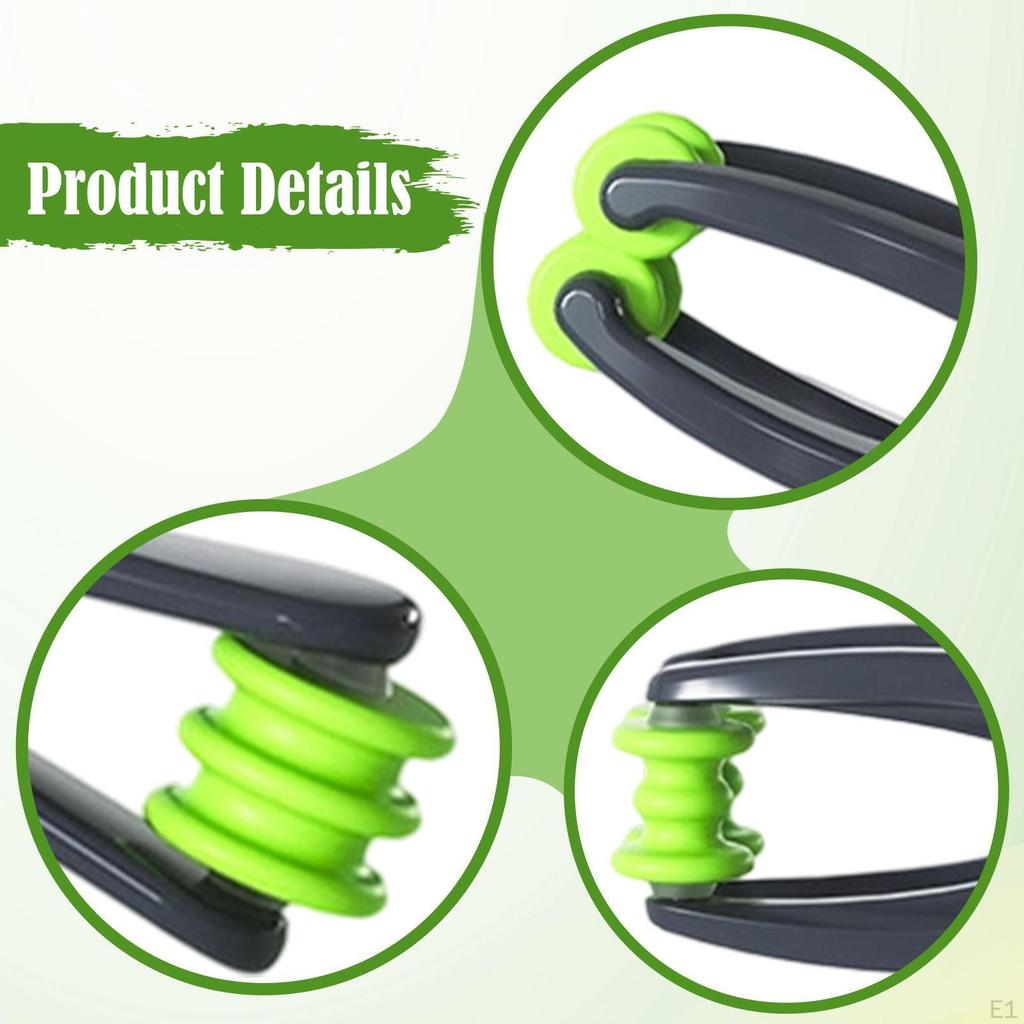 Finger Massage Roller,Handheld Gift Hand Acupressure Massaging Rolling Double Sided Tool for