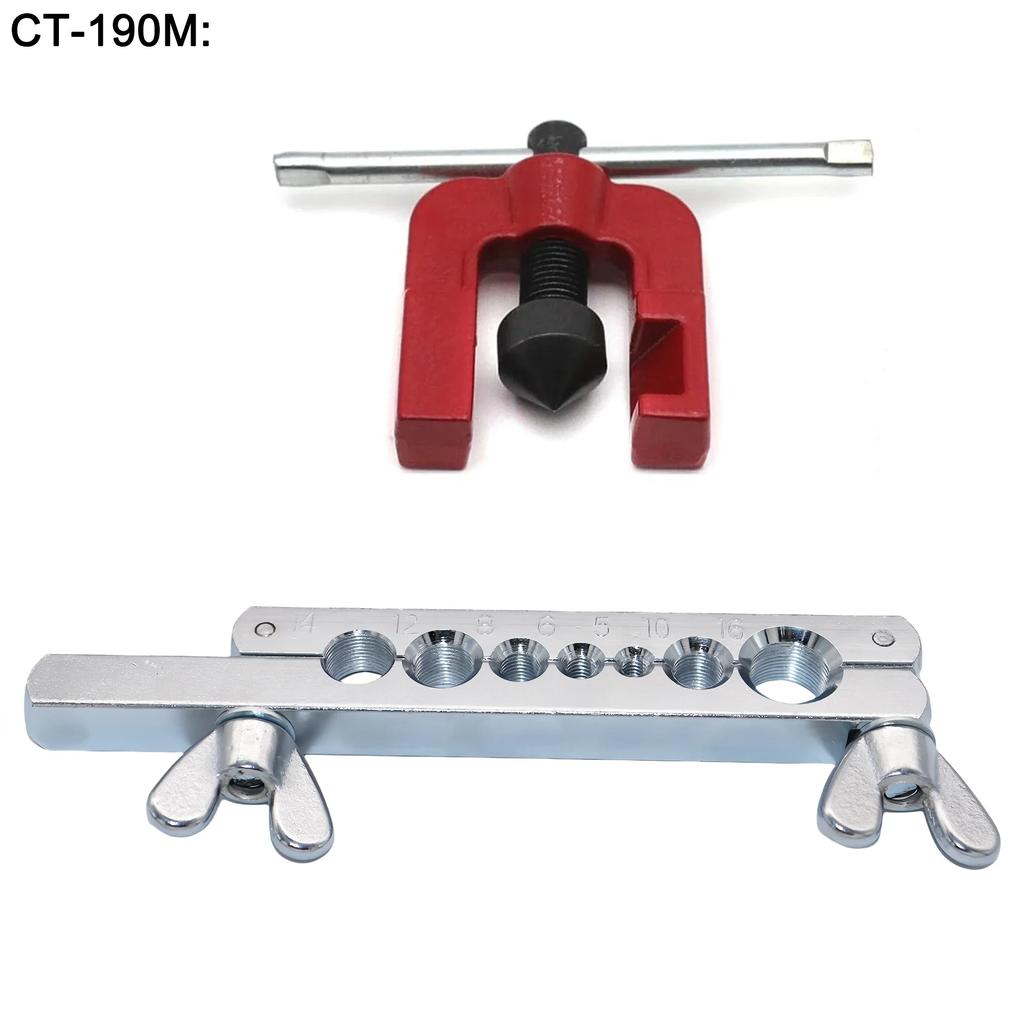 Copper Tube Expander 45 Degree Flaring Tool Kit of Copper Tube Expander Used for Reaming Copper Tubes and Other Pipes