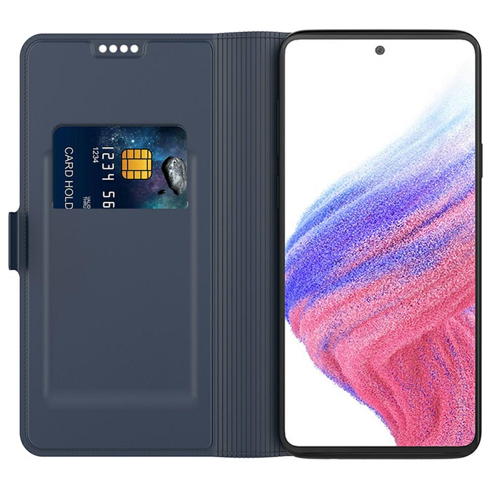 Etui dla Samsunga Galaxy M36 5G Wstrząsoodporna wewnętrzna powłoka TPU Skórzany pokrowiec na telefon Gniazdo na karty