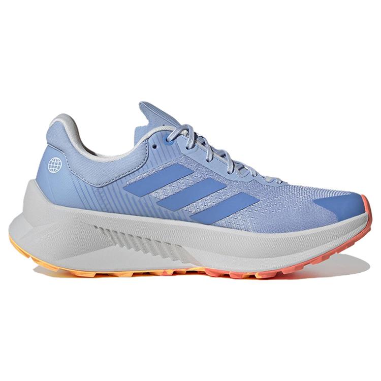 New Adidas Terrex Soulstride Trail Flow 'Blue Grey Orange' Women's HP5571