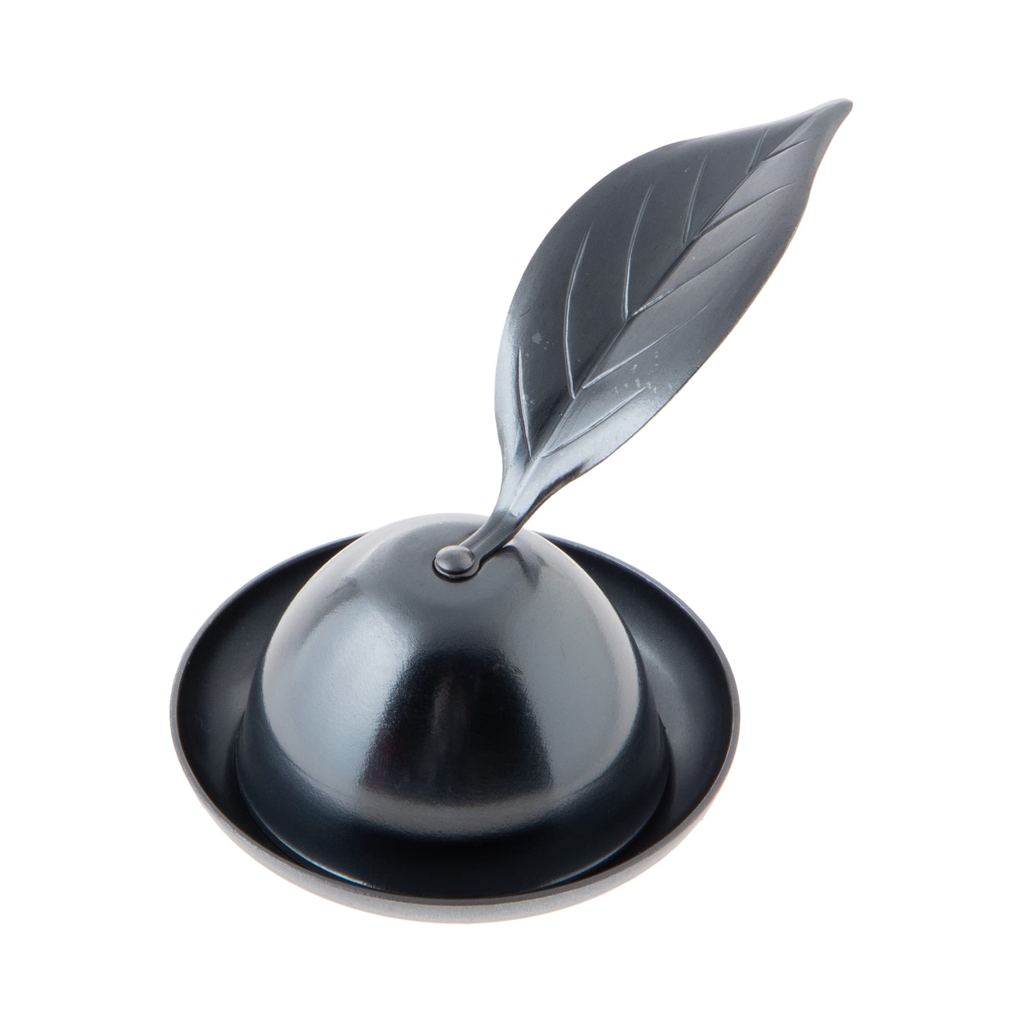 

Sunmany Japanese Modern Candle Snuffer, Made in Japan, Compact, Interior-Friendly Candle Snuffer, Poppy Leaves, Ibushi Silver, Buddhist Accessories,