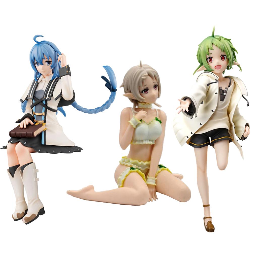 Anime Roxy Migurdia Figurine Standing Pose Action Figure Sylphiette Magicl Elf Figure Sylphy Statue Model Toy Fans Gift