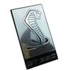 3D Metal Snake Cobra logo Car Front Grille Badge Side Fender Rear Trunk Emblem Stickers Auto Styling Accessories