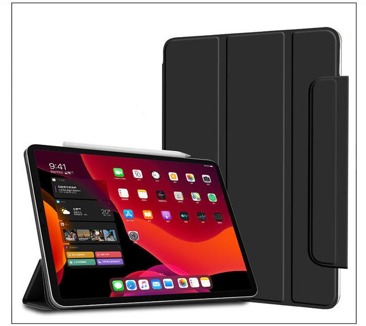 2024 iPad Pro Schutzhülle mit Magnetverschluss für 11" und 12,9" mit Schnalle und beidseitigem Clip