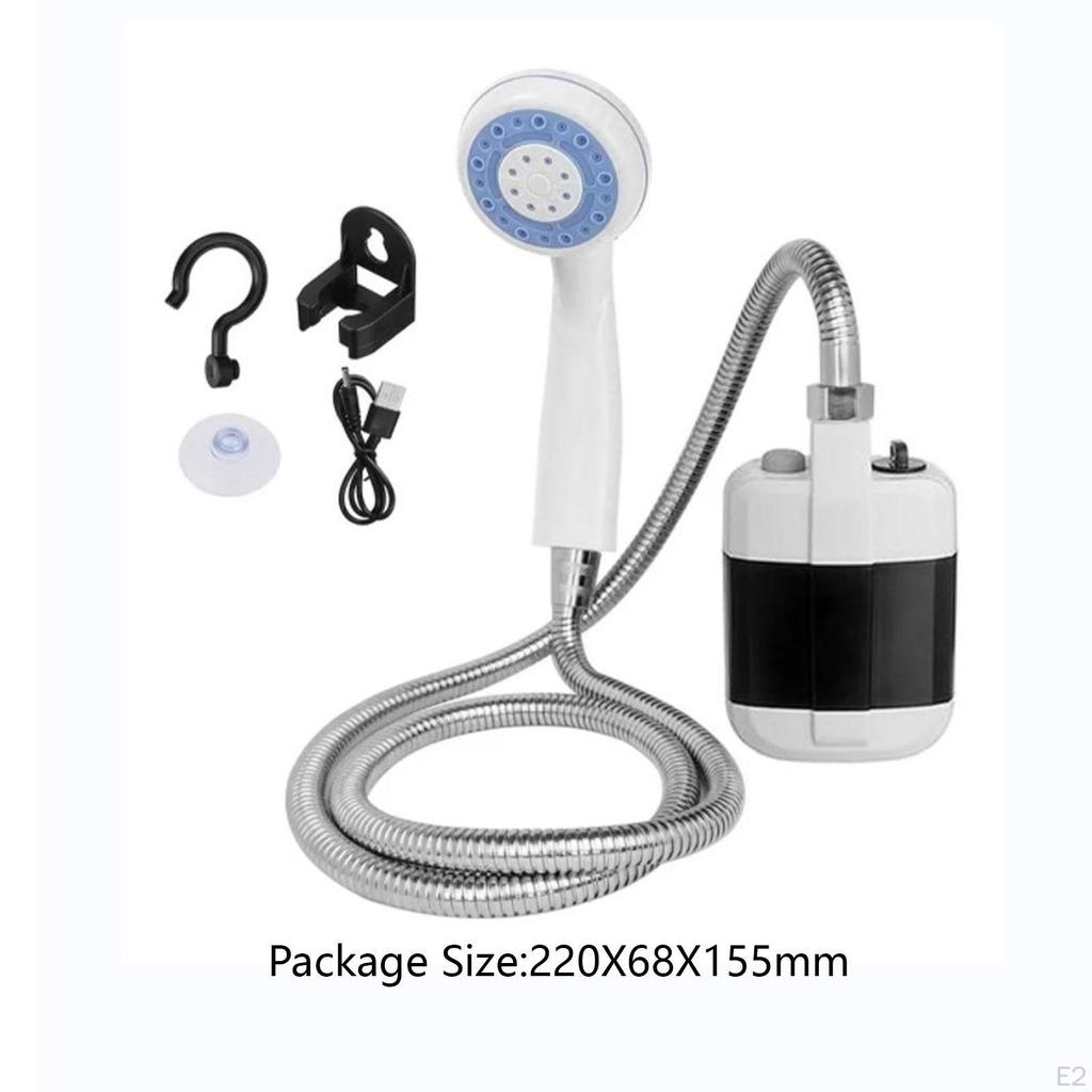 Travel Shower Electric Convenient Outdoor Lightweight Portable Camping for Windows