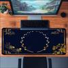 Asian Koi Lotus Ornament Art NonSlip Rubber Mouse Pad For Accurate Mouse Control Gaming Desktop Daily Entertainment