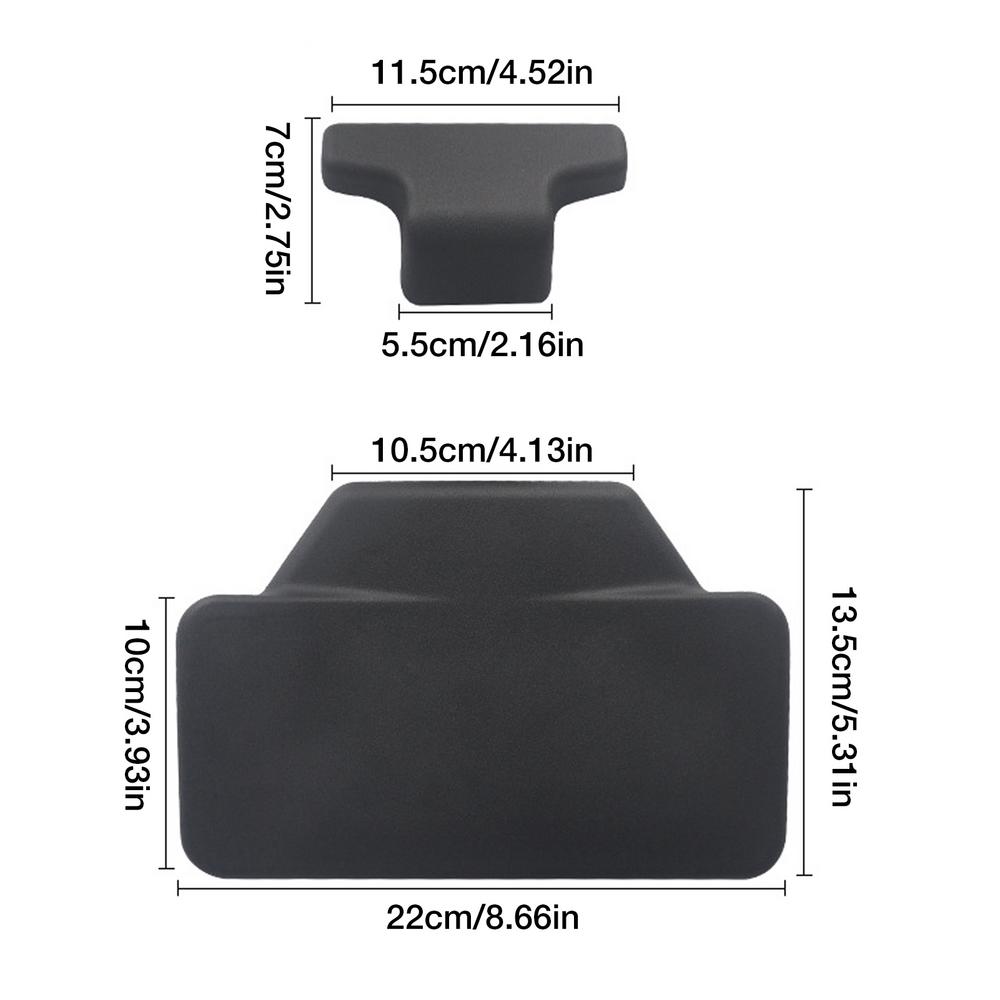 

Motorcycle Rear Passenger Cushion Motorcycle Top Backrest Cushion Trunk Sticker Pad Comfortable Motorcycle Passenger Seat Pad чёрный