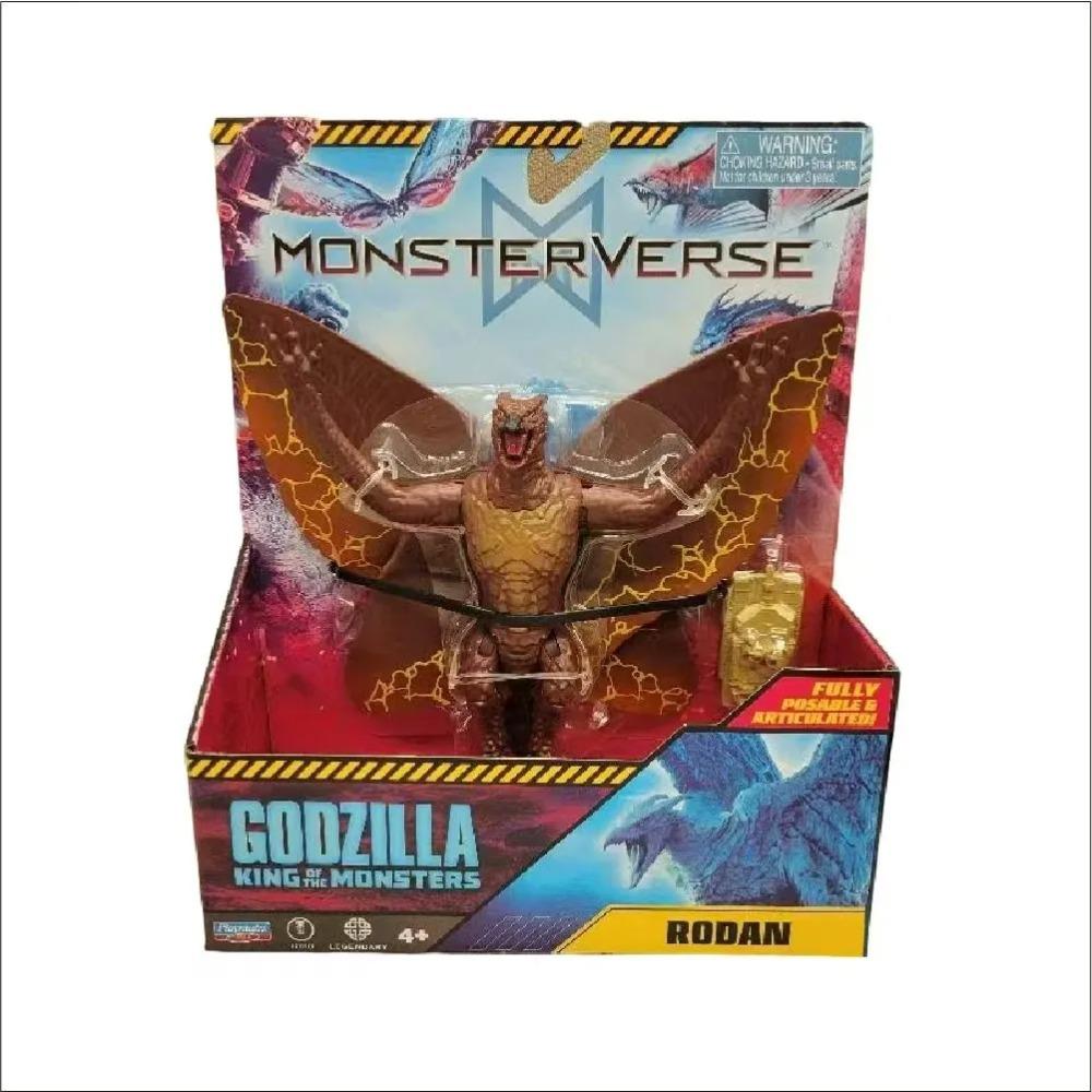 Playmates Godzilla VS Kong Ghidorah Rodan Actionfigur Trendige Mothra Kong Anime Figur Sammlung Schreibtischdekoration Geburtstagsgeschenk