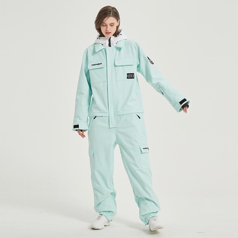 Unisex Adult Ski Suit: Windproof, Waterproof, Warm Snowboard Set for Couples
