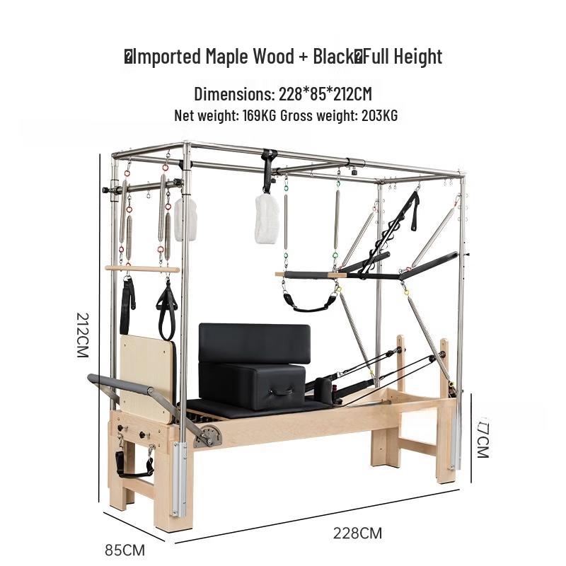 Pilates 3-in-1 Elevated Reformer Bed