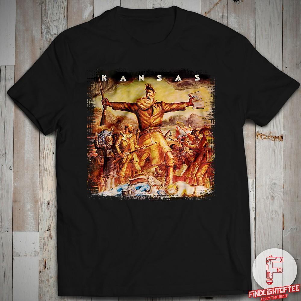 Rare Kansas Rock Band Classic T- Shirt TeeS-234XL D162 Unisex T-Shirt M