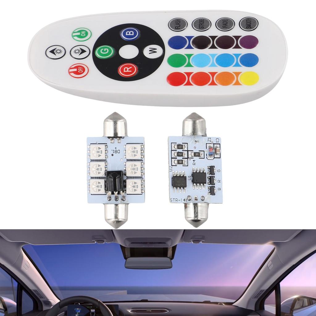 Reading Light Car Interior Dome Reading Light RGBW