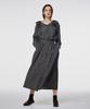 Opeundoeoseutyudio Check Flare Button Skirt Brown