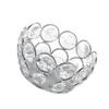 Crystal Bowl Tealight Stand Jewelry Candlesticks for Centerpieces Wedding