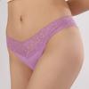 Yousheng Cotton Lace Thongs for Women Sexy Seamless Low Waist Panties Ladies Breathable No Show Stretch Underwear
