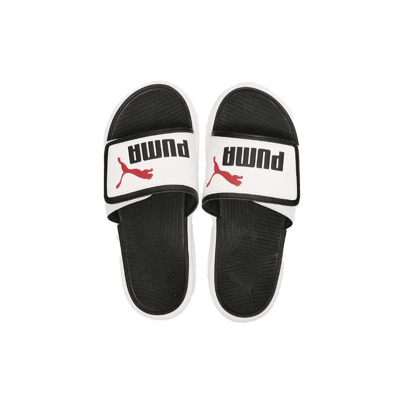 Puma Pantofle Royalcat Comfort Bílé Černé Chilli Unisex Tenisky 372280-11