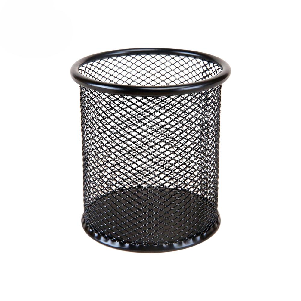Pen Holder Office Desk Metal Mesh Pen Stand Pencil Stationery Organizer Stand Storage Pencil Cup Desk Supplies Pencil Holder