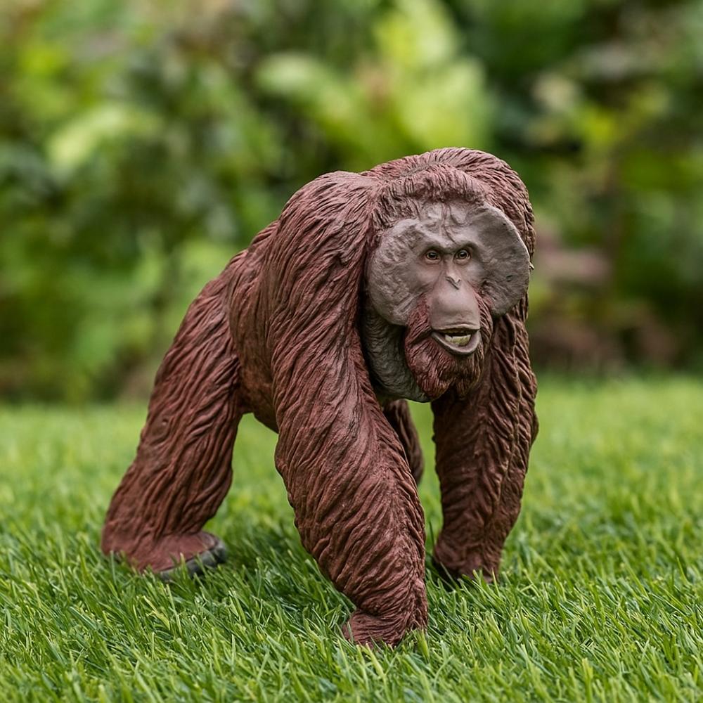 PVC Simulation Gorilla Animal Toy Handmad Chimpanzee Action Figure  Kids Birthday Gift