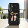 Cute Y-Yoshitomo Nara  Phone Case For Samsung  A73,72,71,53,52,51,22,91,80, Soft Black Cover