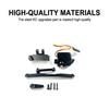 4pcs 1/24 Steering Servo Saver Complete Aluminum Alloy High Precision Rc Steering Servo Saver Complete For SCX24