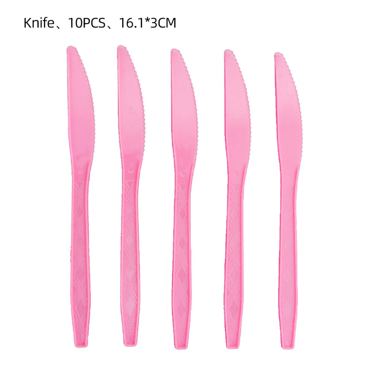 Pink Ballet Bow Children s Birthday Party Disposable Tableware Set