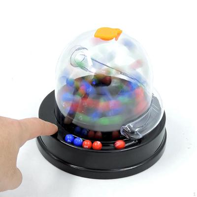 Electric RAFFLE Ball Machine Fortunate Number Picker Portable Desktop Game Bingo Cage