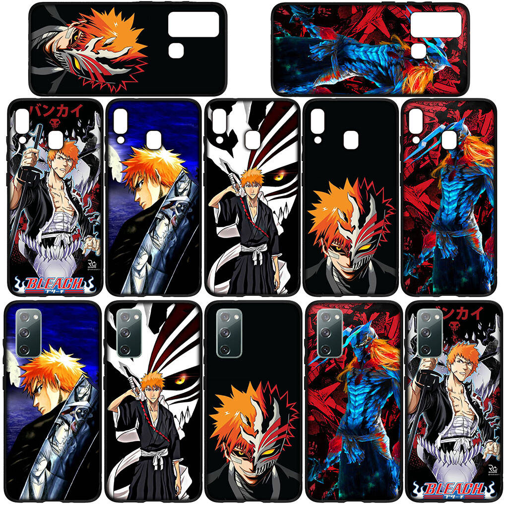 Hülle für iPhone 17 16 15 Xiaomi Poco Redmi Note 14 13 12 11 Pro Max X 9 16e Samsung Galaxy S25 S24 S23 OPPO Huawei Bleach Kurosaki Ichigo Handyhülle