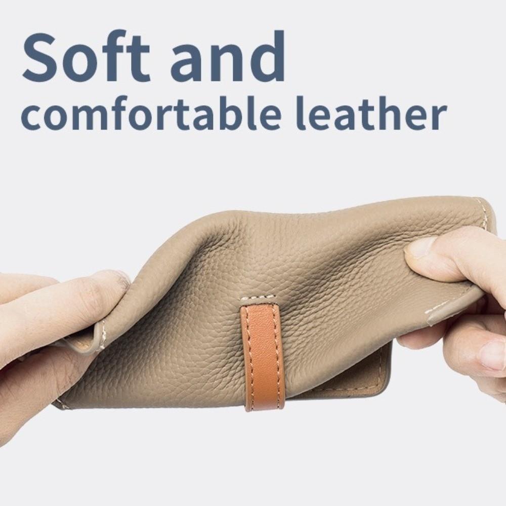 Genuine Leather Eyeglasses Box Eyewear Protector Glasses Case Fashion Sunglasses Bag  Women