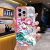 Zenless Zone Zero Aria Jelly Double layer Pink Mobile Phone Case for iPhone 17 16 15 14 13 12 11 Air Pro Max Plus Protective