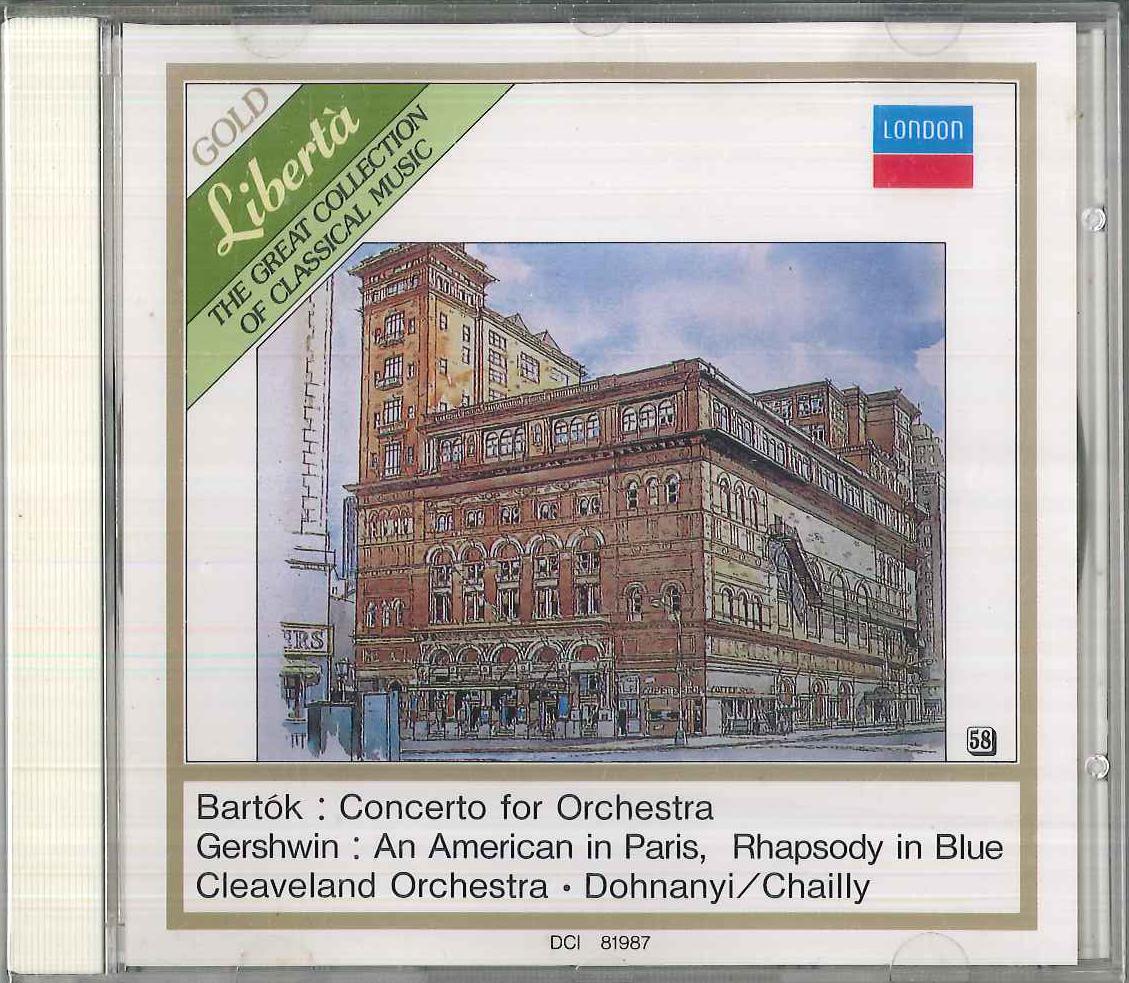 

CD - Concerto for Orchestra, An American DCI81987 LONDON Japan Classical Used