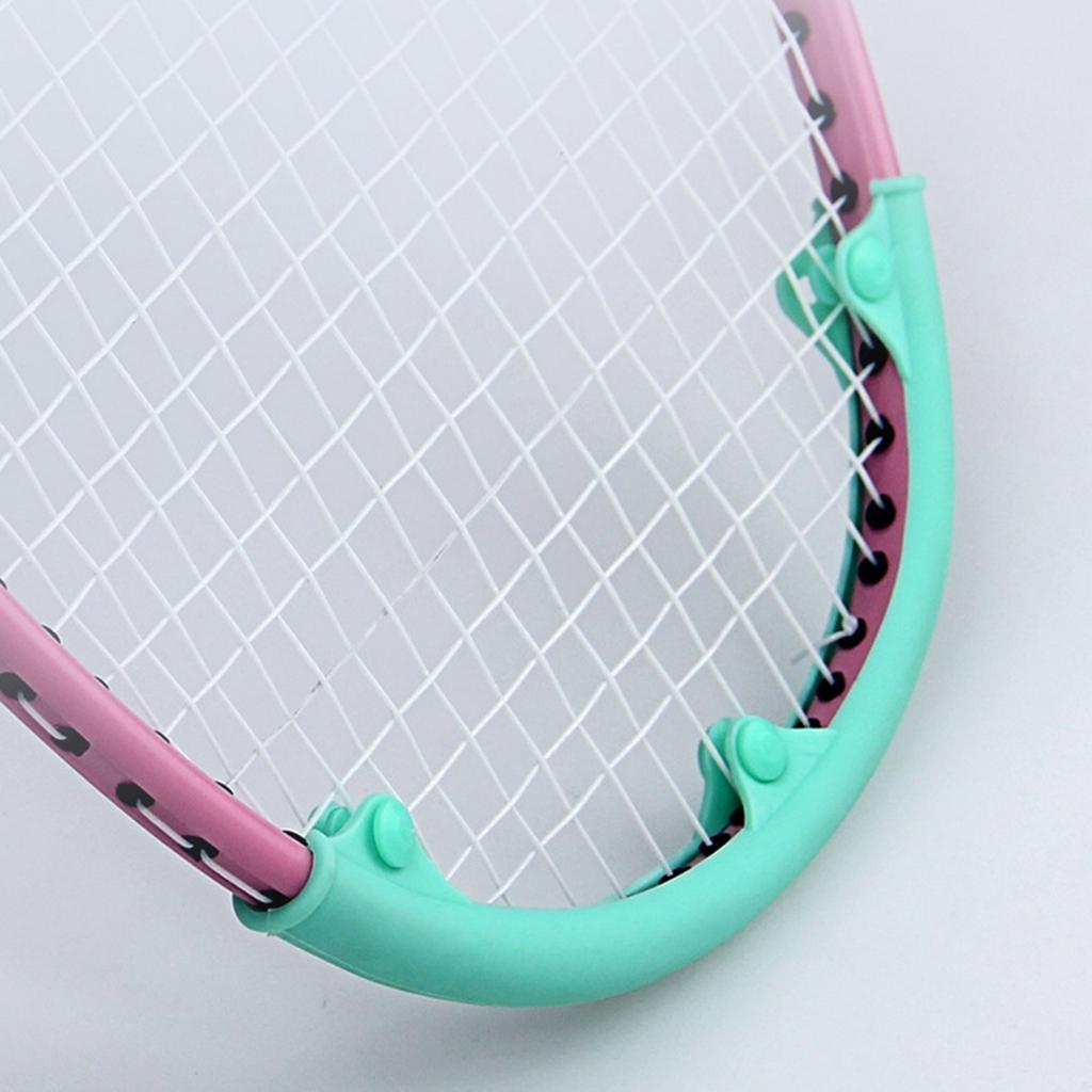 Racquet Front Frame Head Case Racket Cover Curved Protection Sleeve for Badminton Rackets Beginner Racket Head Protector