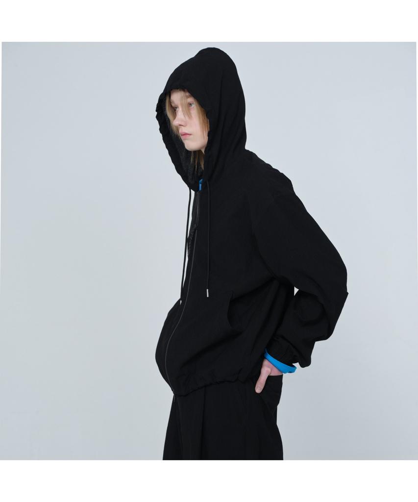 Keoseuuteommellou [Online Only] Black Crinkled Wide Fit Pants Cqpam26211Bkx