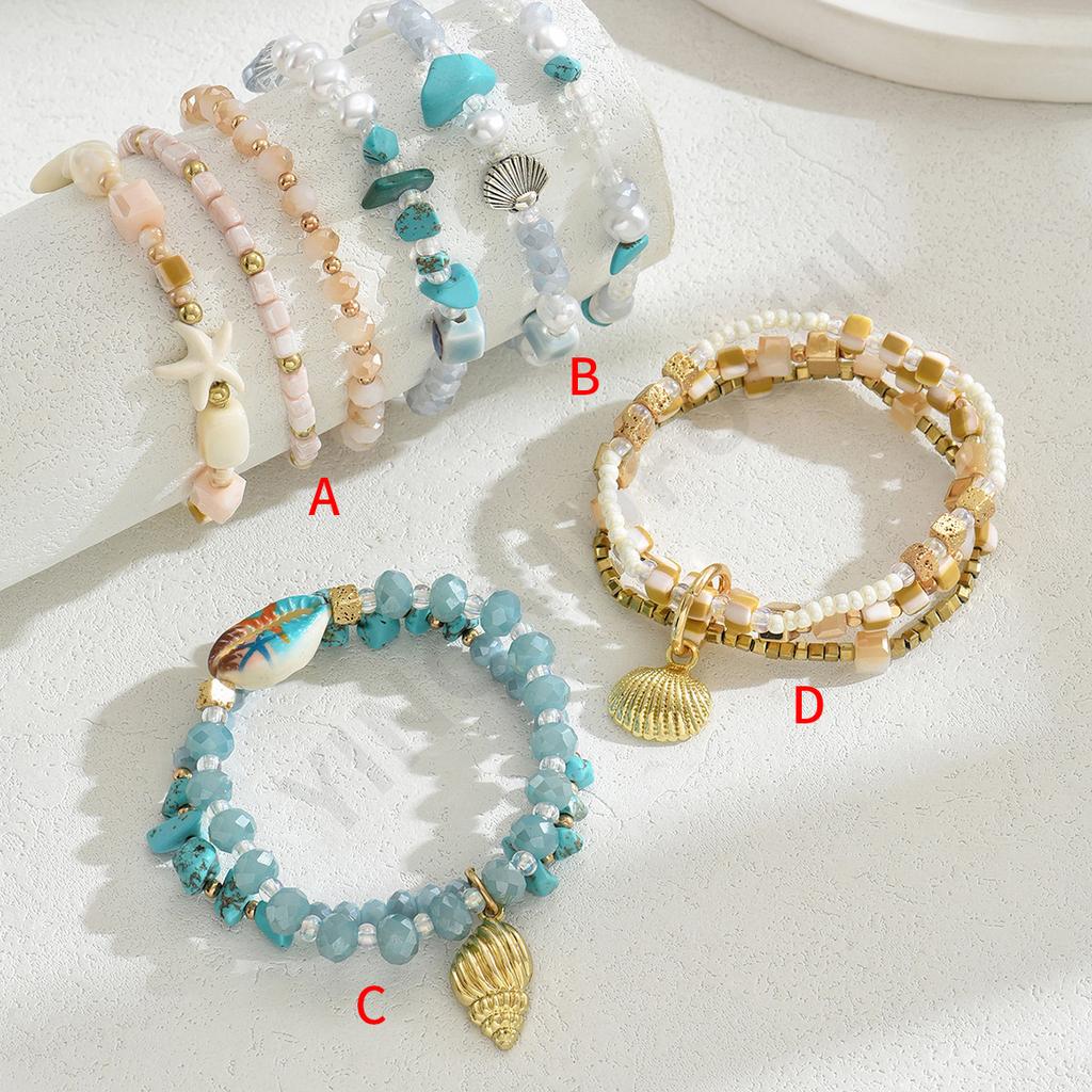 Hot Sale Natural Color Crystal Gravel Friendship Bracelet Hand Rope Irregular Stone Chain