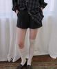 WITHOUT SUMMER Herringbone Shorts_Black