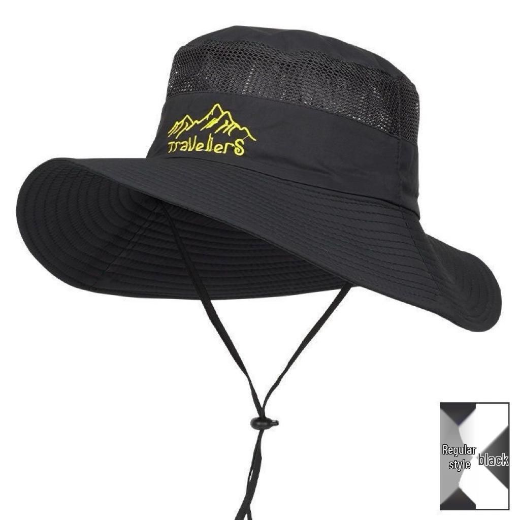 Men s Summer Outdoor Sun Protection Hat - Mountaineering, Fishing, Breathable, Cycling Cap, Fisherman Style