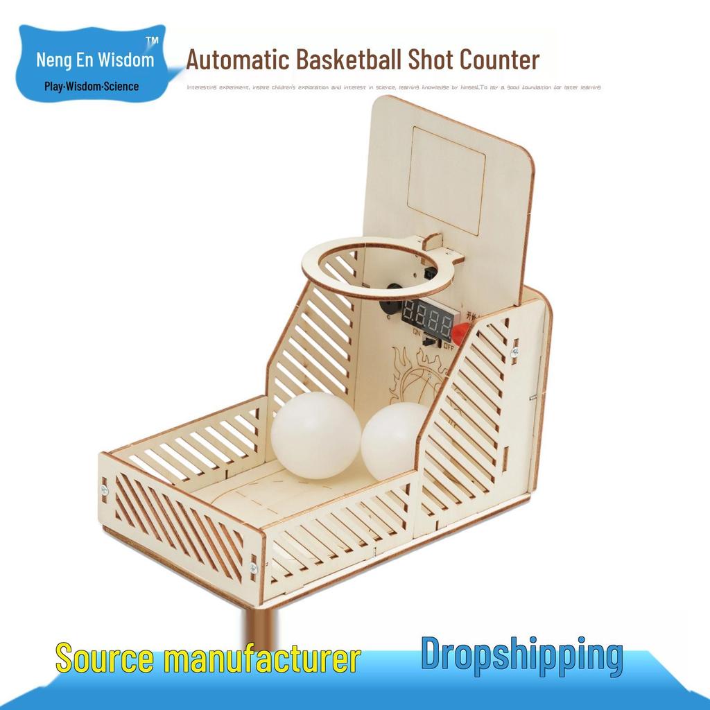 Automatic Basketball Shot Counter Model for STEM Education in Schools