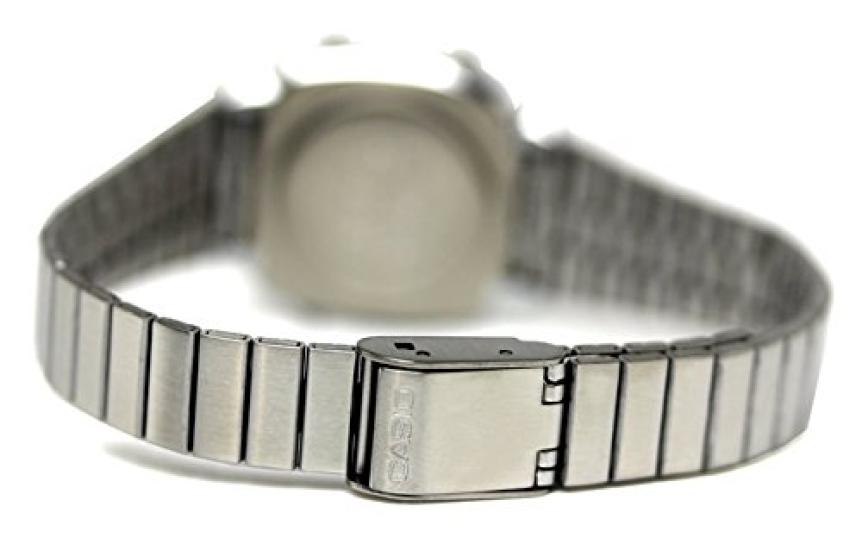 Casio Standard Digital Watch Women's LA670WA-1D Silver/Black [Used]