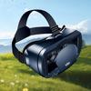 Immersive 3D VR Glasses Adjustable Eye Protected Virtual Reality Full Screen Visual Wide-Angle Universal VR Headset with Remote Control
