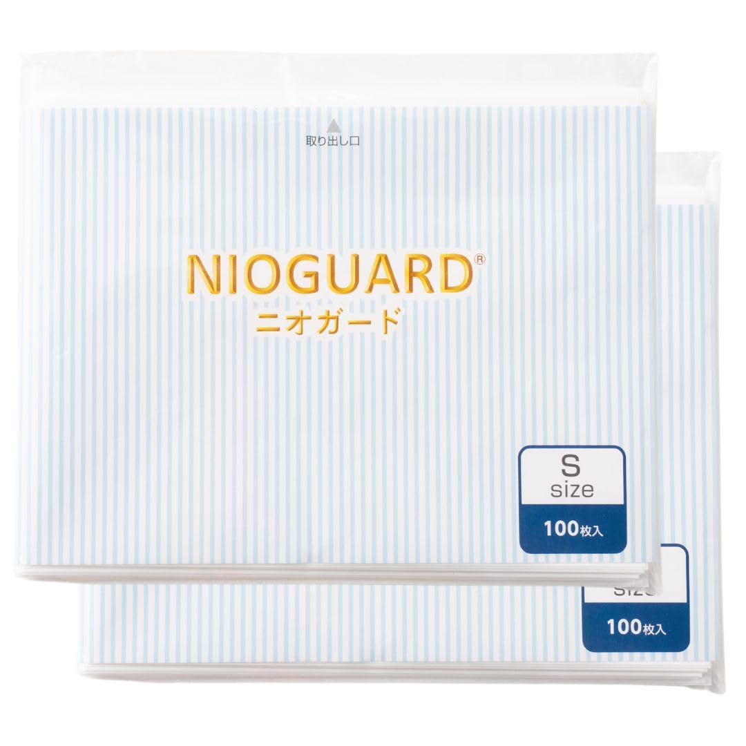 

NIOGUARD NioGuard 100 штук из 200 Сделано в Мешки для мусора для еды Кормление и Катастрофа и Маленький, (Белый / 2 штуки в упаковке) Япония, Отходы без запаха, белый
