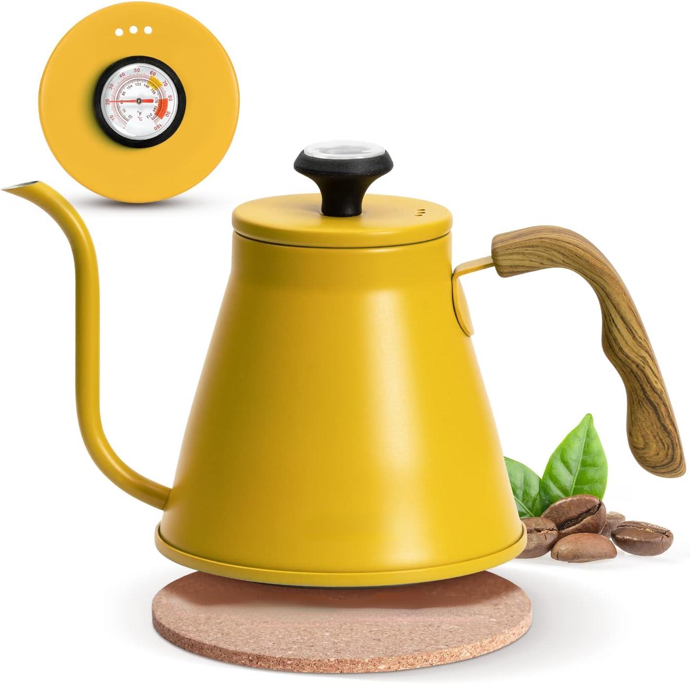 1200 ml tējkanna ar zoss kakla