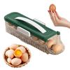 Fridge Egg Dispenser Space Saving Fridge Egg Rack 1/2/3 Layer Rolling Eggs Dispenser Organizer for Refrigerator Kitchen Cabinets