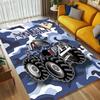 Personalized Name Monster Jam Night Living Room Non-Slip Area Rug Soft Carpet for Bedroom Kids Playroom Sofa Office Home Decor Doormat