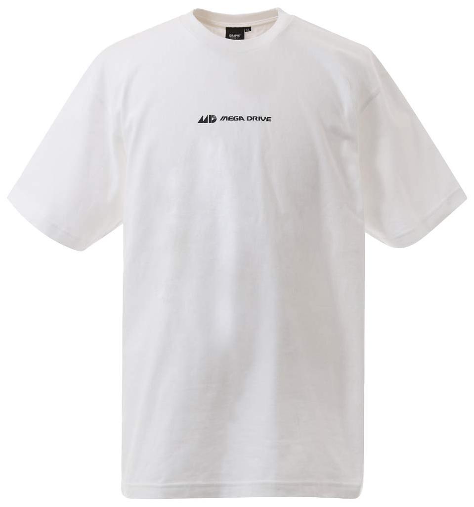 Sega 60th Anniversary T-Shirt (Mega Drive) White - Small [Officially Licensed Product] Graft Gaming Life GGL016-WHT-S