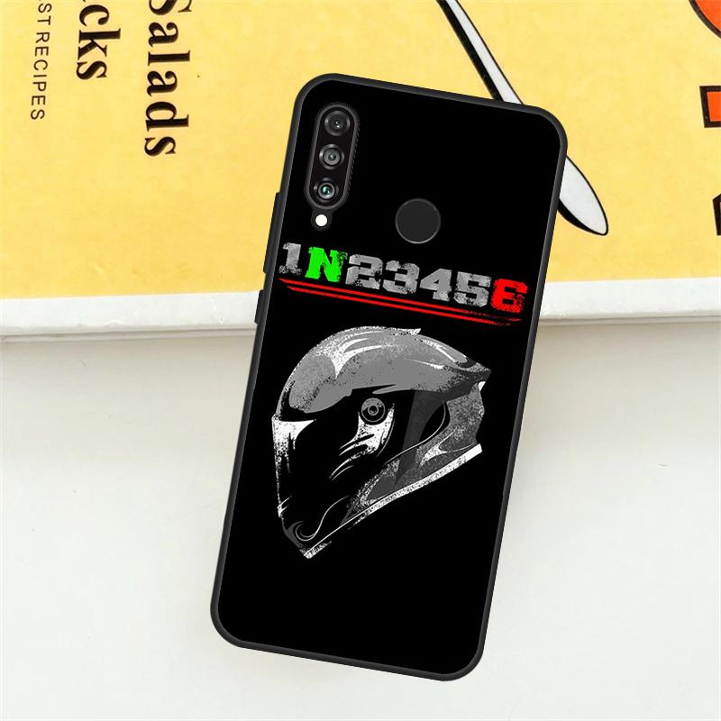 1N23456 Motorcycle For Huawei Nova 3i 7i 8i 11i Y60 Y70 Y90 Y61 Y91 Nova 11 9 10 SE P30 Pro P20 P40 Lite Case