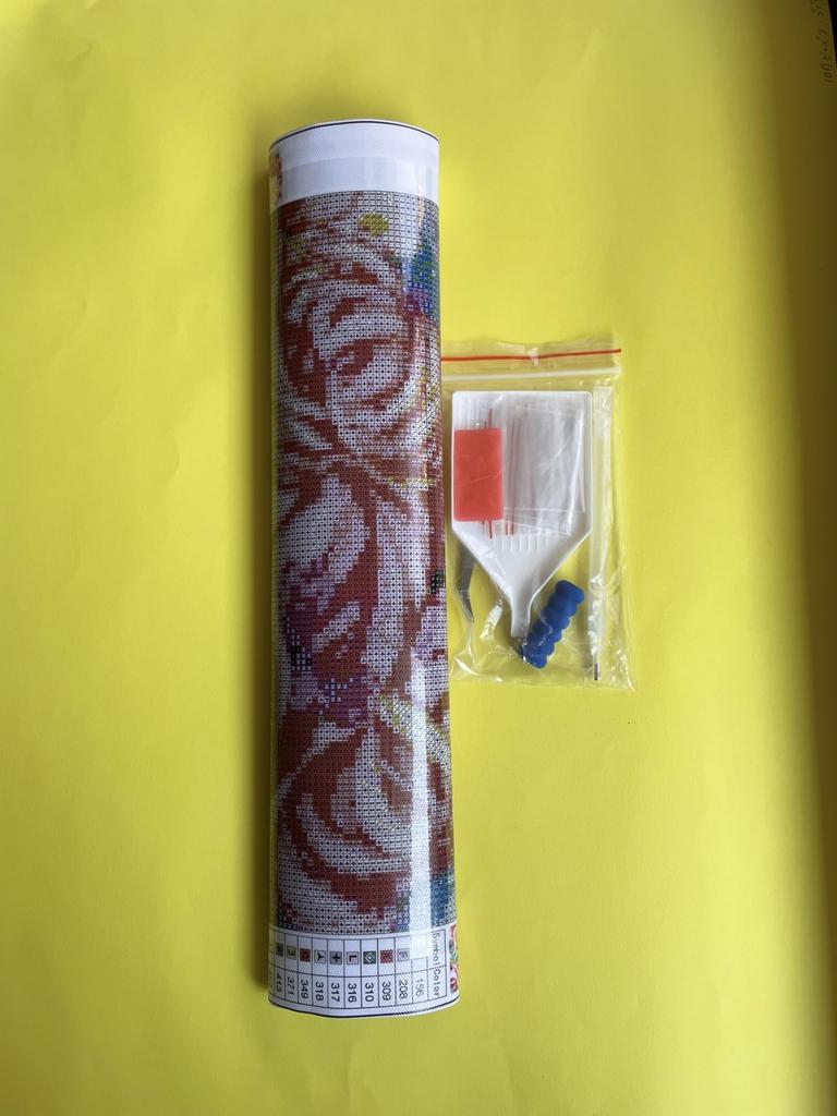 ALL Fairy Dust Beads Diamond Art A3 Square DIY Craft Diamond Painting Kit, Beads, Kit, Gift, (Flamingo)