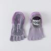 Women's Five-Finger Yoga Socks, Toe-Separating Pilates & Dance Socks for Spring/Summer, Short Indoor Training Socks