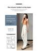 Women's High Waist Loose Candy Color Wide Leg Pants - Versatile Slim Fit for Spring and Autumn